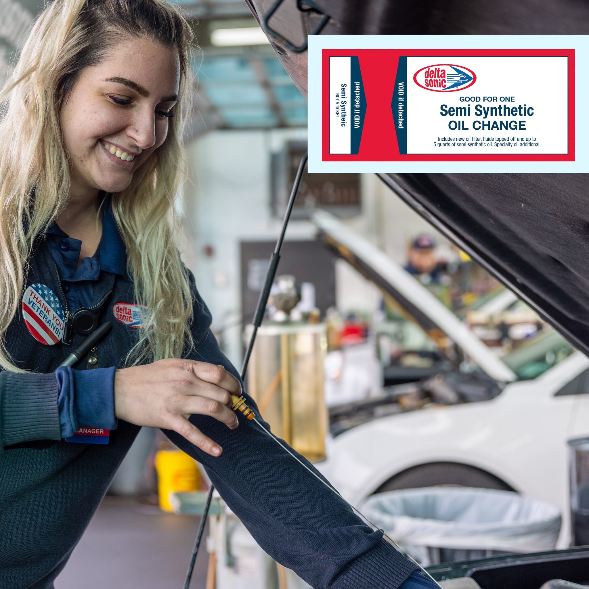 SemiSynthetic Oil Change from Delta Sonic Delta Sonic Car Wash