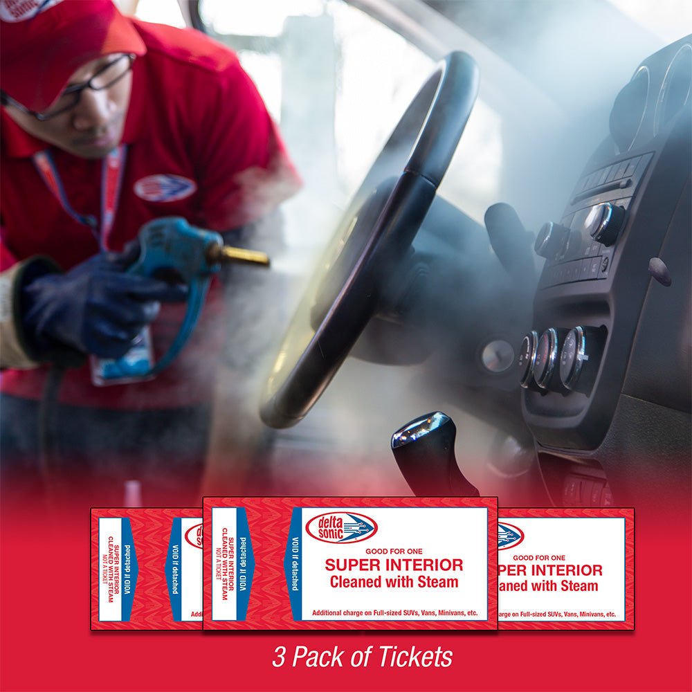 3 Pack of Super Interior Cleanings