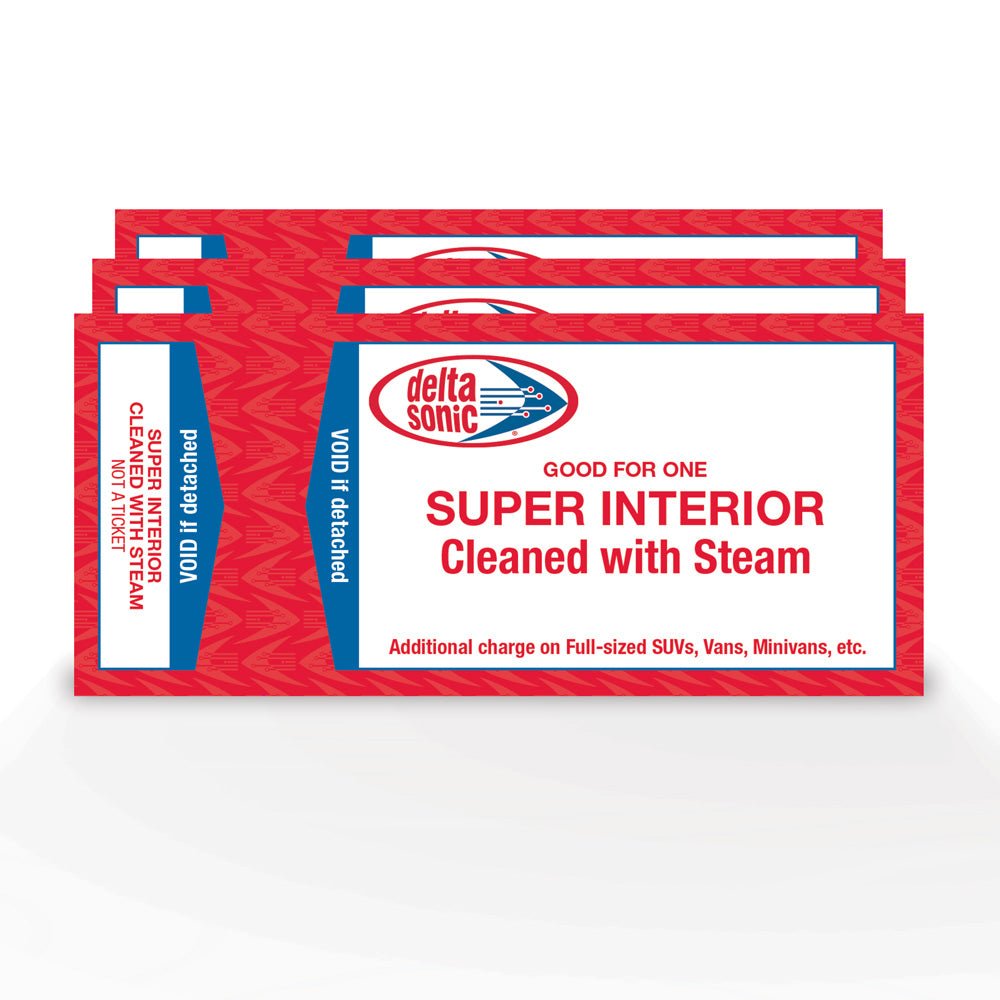 3 Pack of Super Interior Cleanings