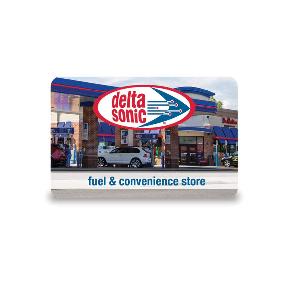 Delta Sonic fuel and convenience store gift card