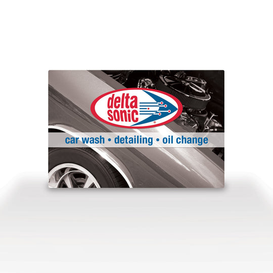 Image of Delta Sonic gift card.