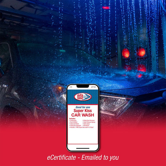 Super Kiss Car Wash eCertificate
